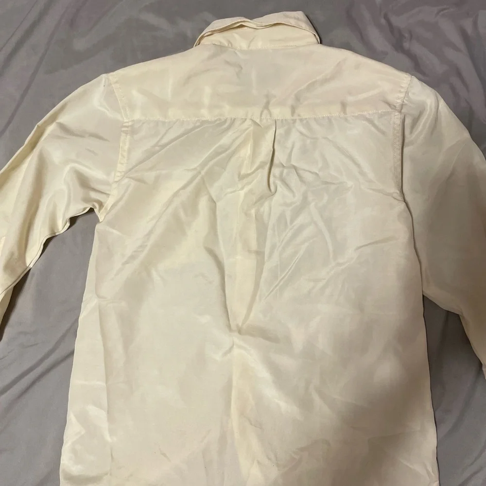 Antonio Fellici Youth Boy Light Yellow Dress shirt
